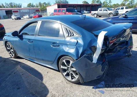 2025 Honda Civic Hybrid Sport/Sport Touring z USA, uszkodzony, nr VIN 2HGFE4F85SH341703